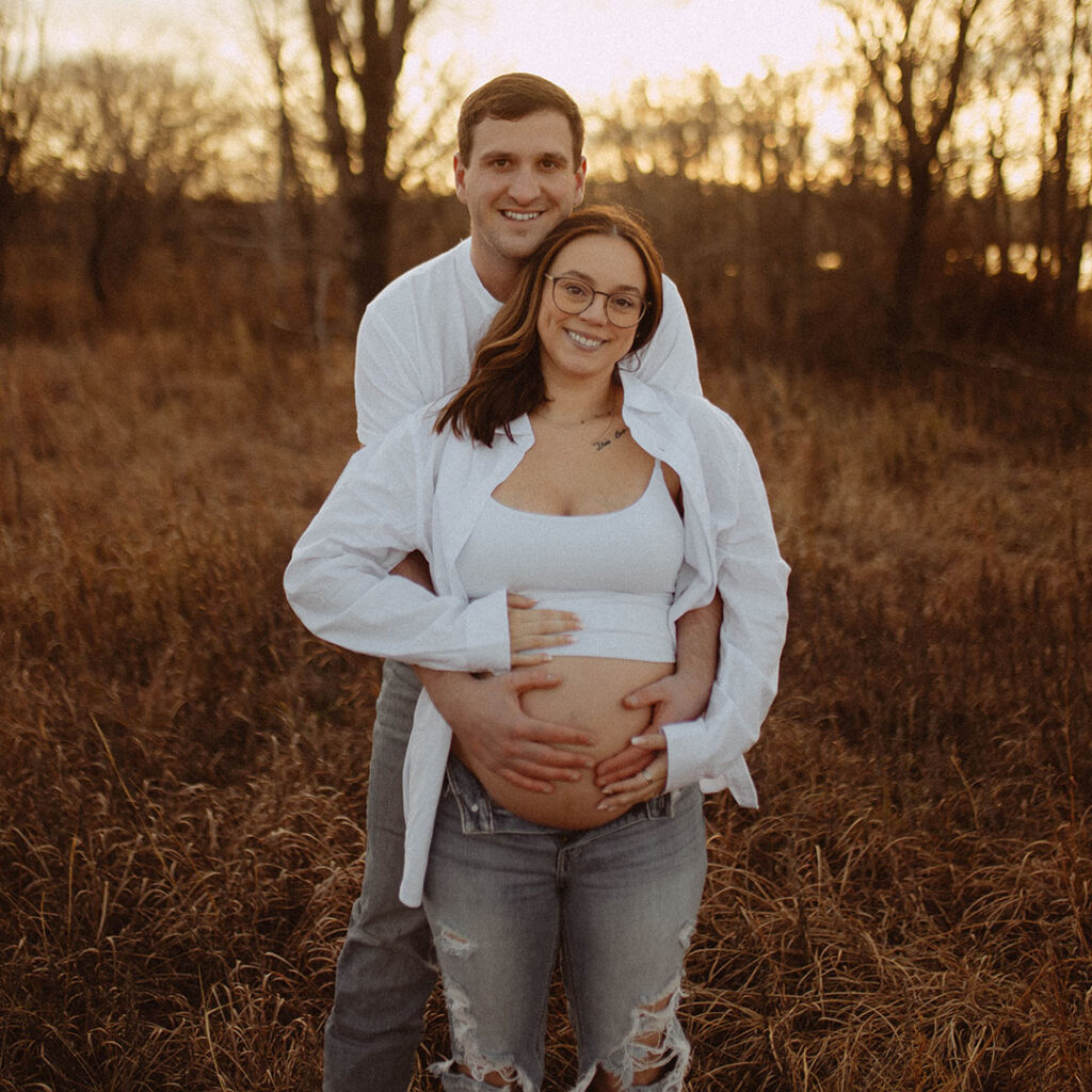 Brooks and his wife Ariel.